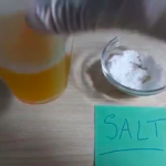 تست بارداری با نمک